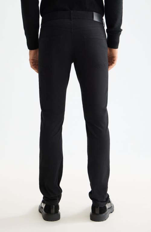 Scotch & Soda Ralston Slim Fit Stretch Cotton Twill Jeans In Black