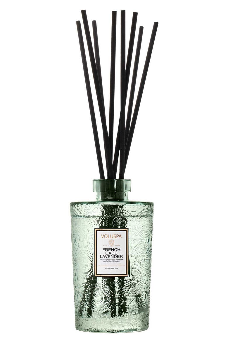 French Cade Lavender Luxe Reed Diffuser, Main, color, FRENCH CADE
