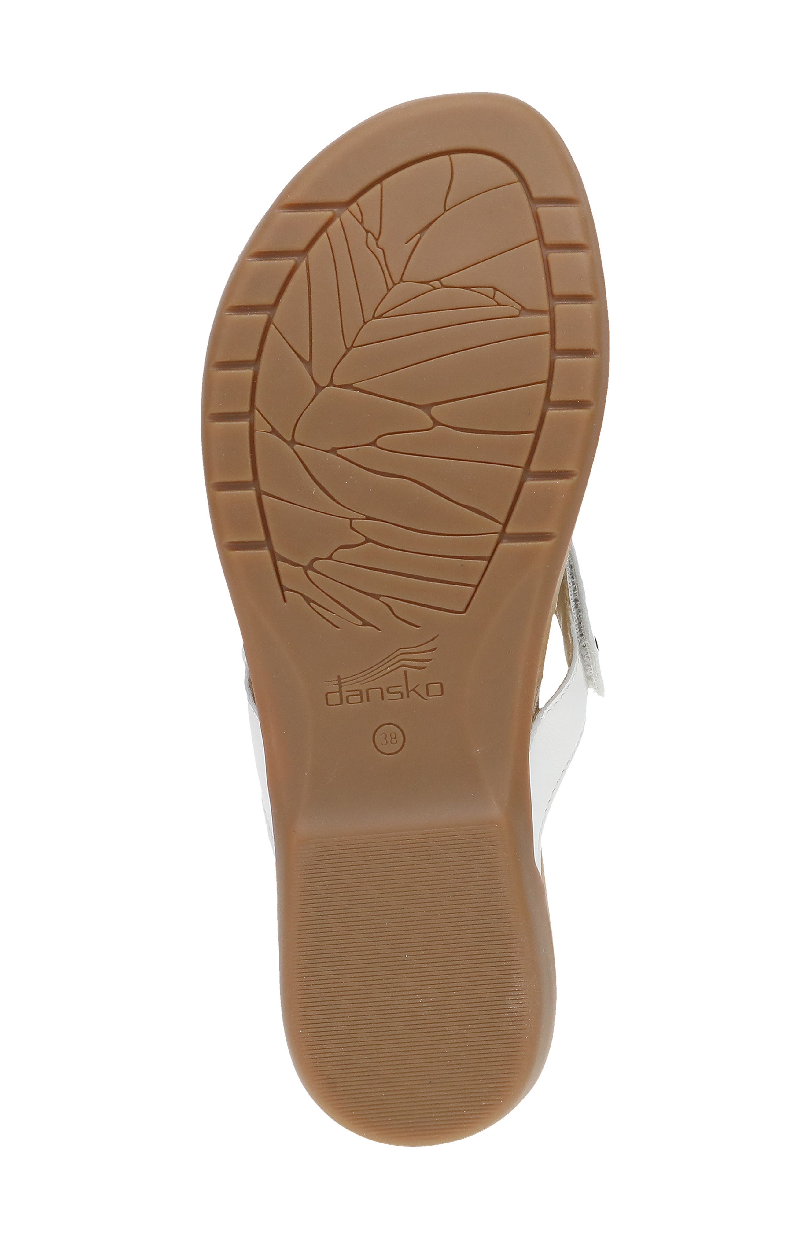 Dansko Rosalia Flip Flop, Alternate, color, White