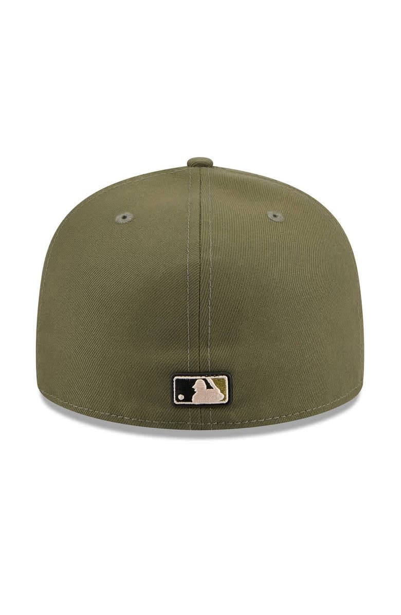 New Era Men's New Era  Olive Los Angeles Angels 2026 Armed Forces Day 59FIFTY Fitted Hat, Alternate, color, Olive