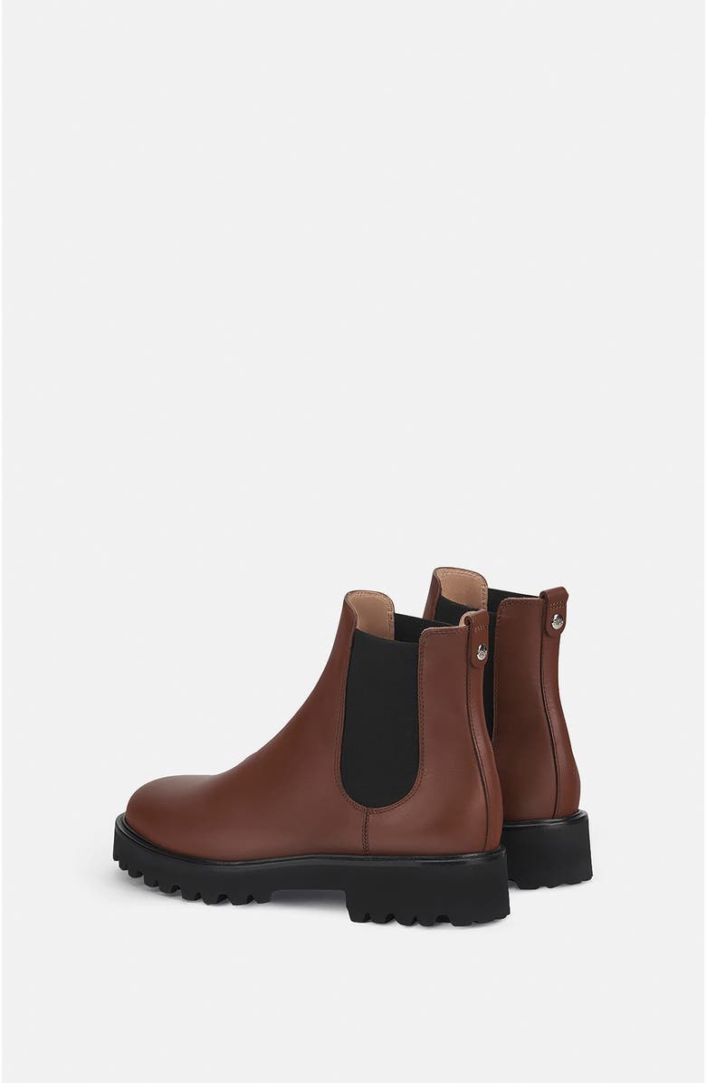 AGL Goldie Beatle In Leather, Alternate, color, Jujube