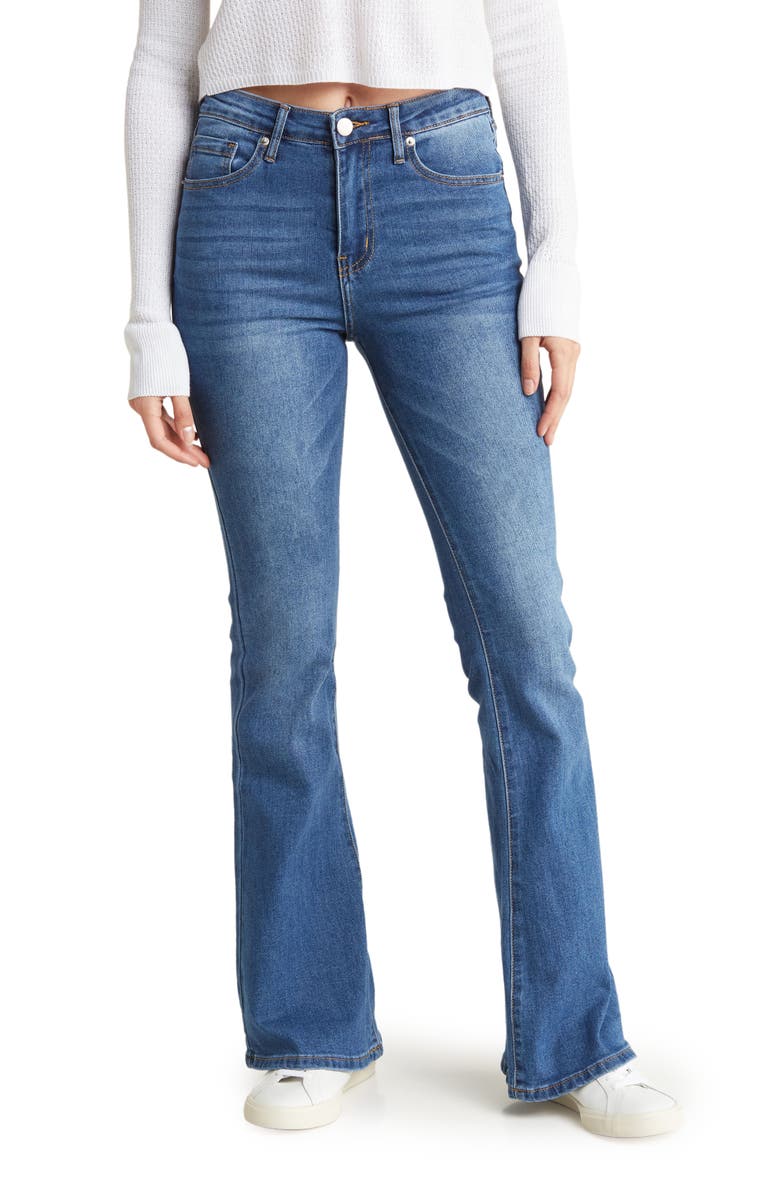Abound Mid Rise Flared Jeans, Main, color,