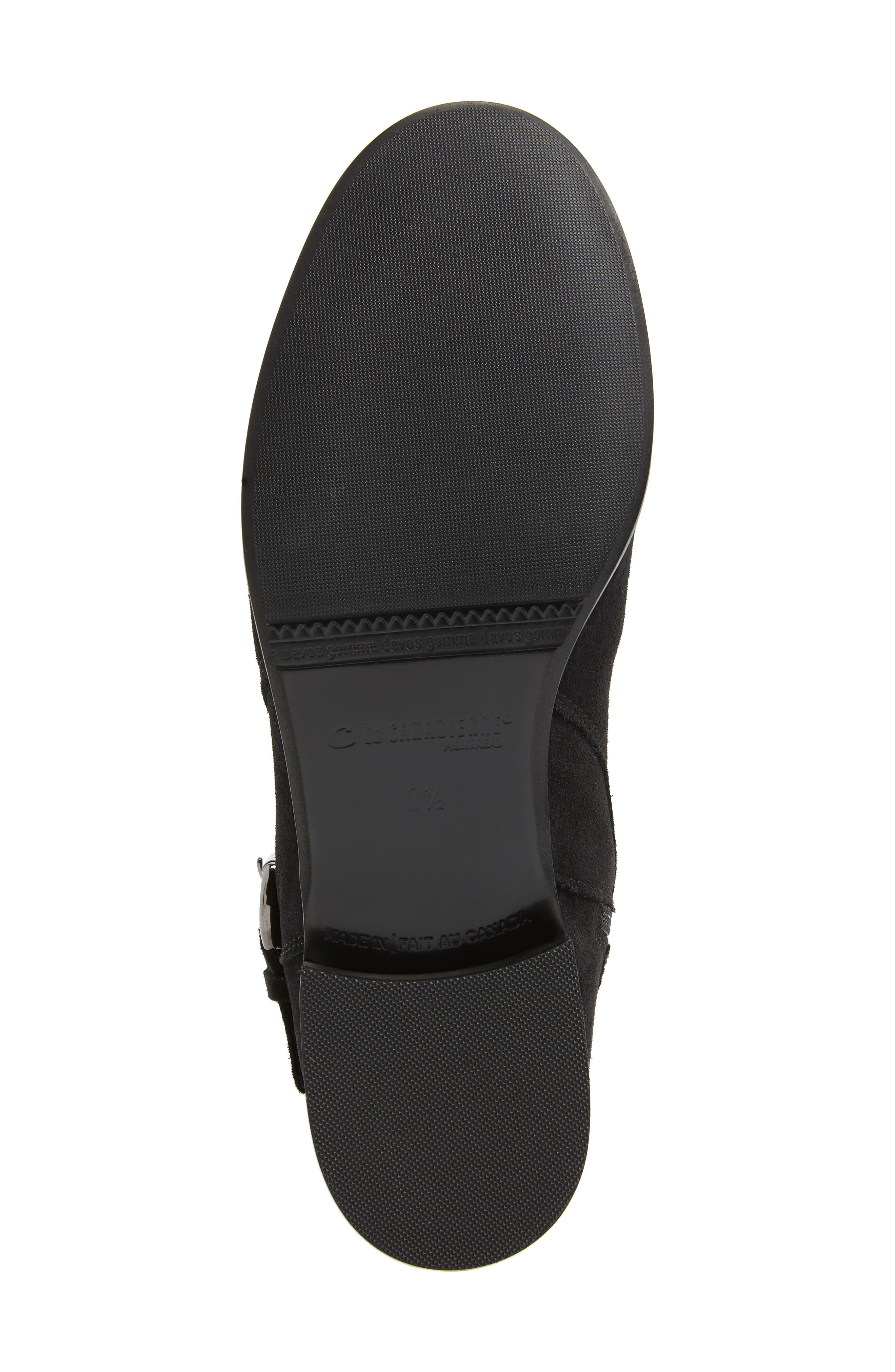 Stefanie Waterproof Boot, Alternate, color, BLACK SUEDE
