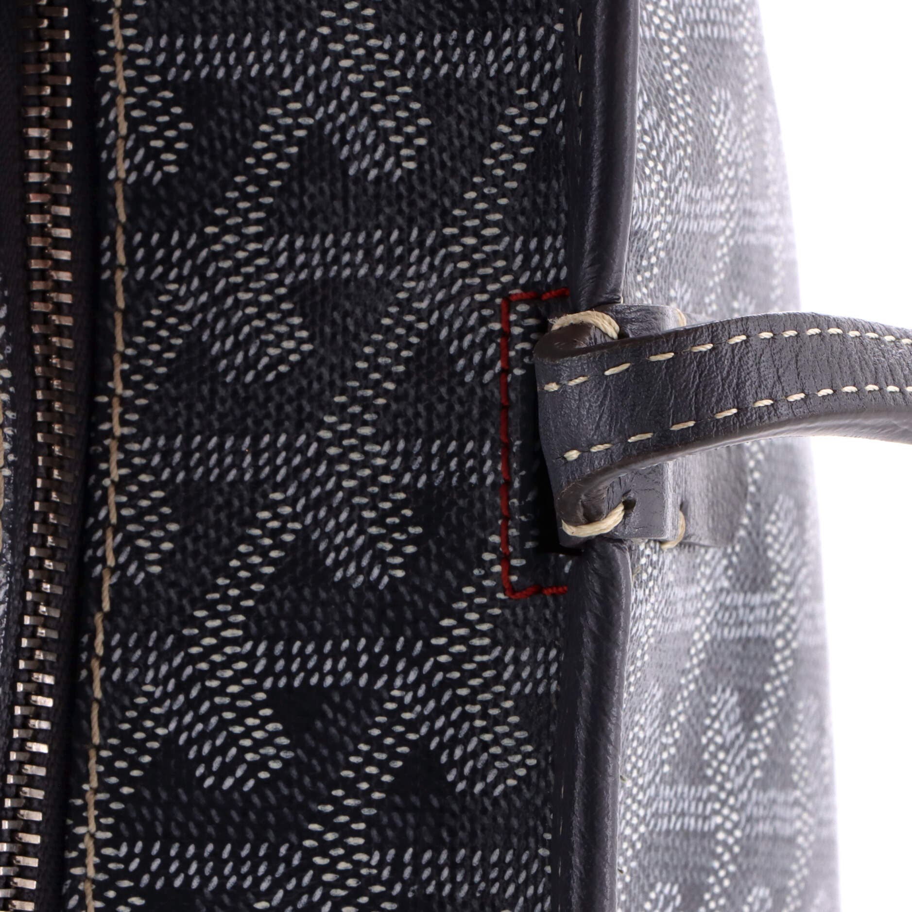 Pre-Owned Goyard Artois Tote Coated Canvas PM, Alternate, color, Gray