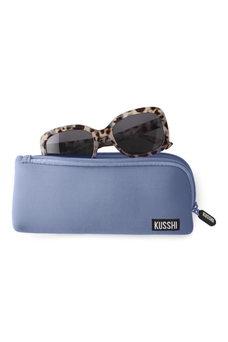 Cosmetics Pencil Case, Alternate, color, PEARL BLUE