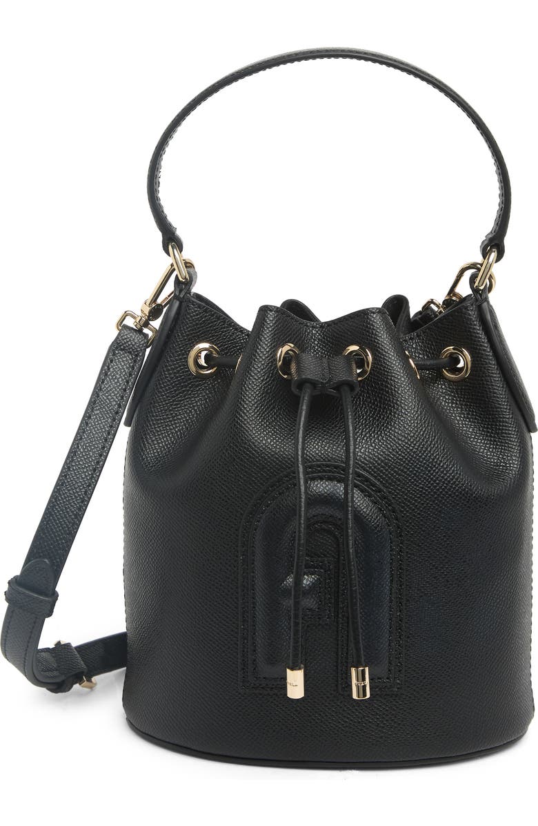 Furla Clio Mini Drawstring Bucket Bag, Main, color,