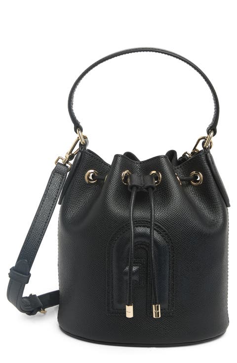 Clio Mini Drawstring Bucket Bag