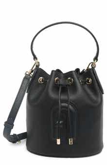 Furla Clio Mini Drawstring Bucket Bag