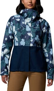 Columbia Hikebound Waterproof Hooded Rain Jacket
