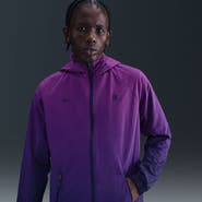 Nike Men's Nike  Purple Barcelona AWF Woven Full-Zip Jacket