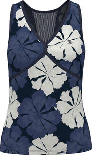 Original Penguin Fuji Floral Ribbed Tank