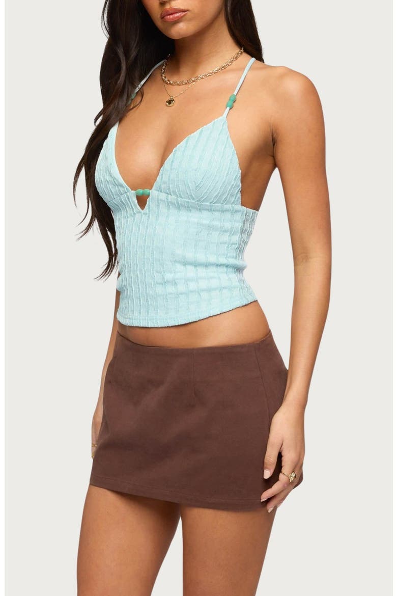 Alitah Bead Textured Tank Top, Alternate, color, LIGHT-BLUE