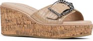 Donald Pliner Alfee Platform Wedge Slide Sandal