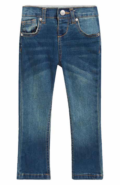 Rebel Pull-On Straight Leg Jeans
