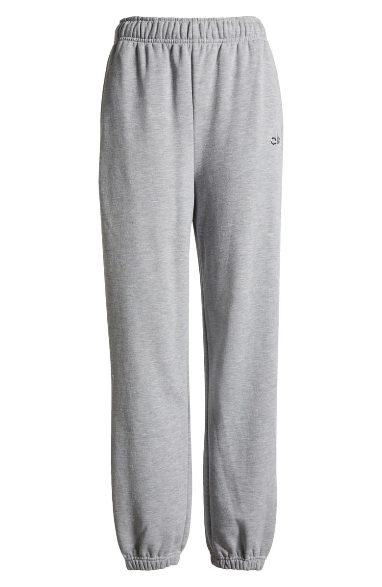 Alo Accolade Logo Sweatpants, Alternate, color, 