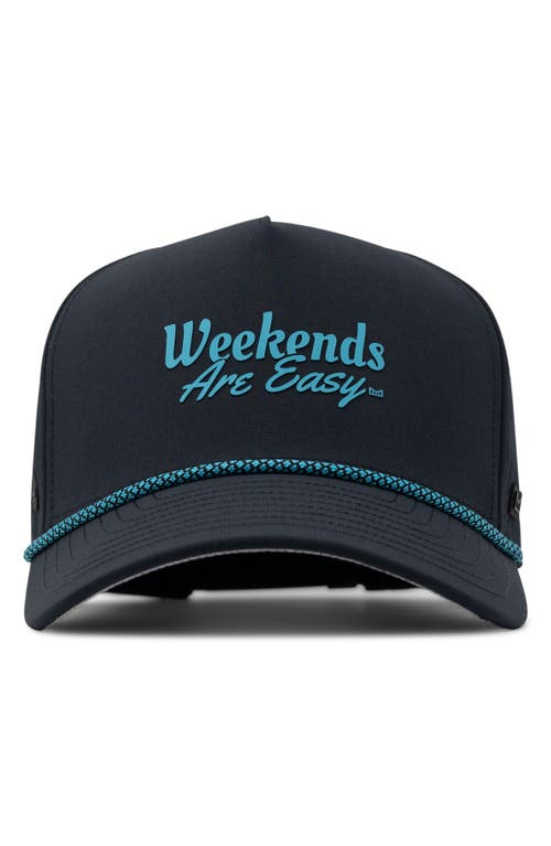 Melin Odyssey Hydro Weekends Performance Snapback Hat In Black