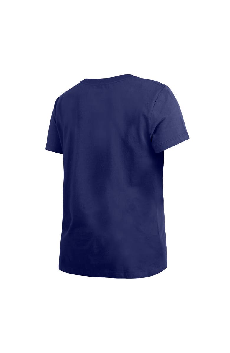 New Era Women's New Era Blue Brooklyn Nets 2023/24 City Edition T-Shirt, Alternate, color, 