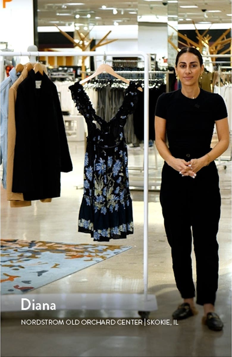 Bali Wild Daisy Minidress, sales video thumbnail