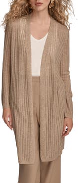 Donna Karan New York Pointelle Cardigan
