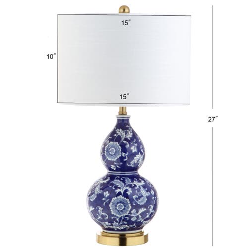 Jonathan Y Designs Lee 27in Ceramic Chinoiserie Table Lamp