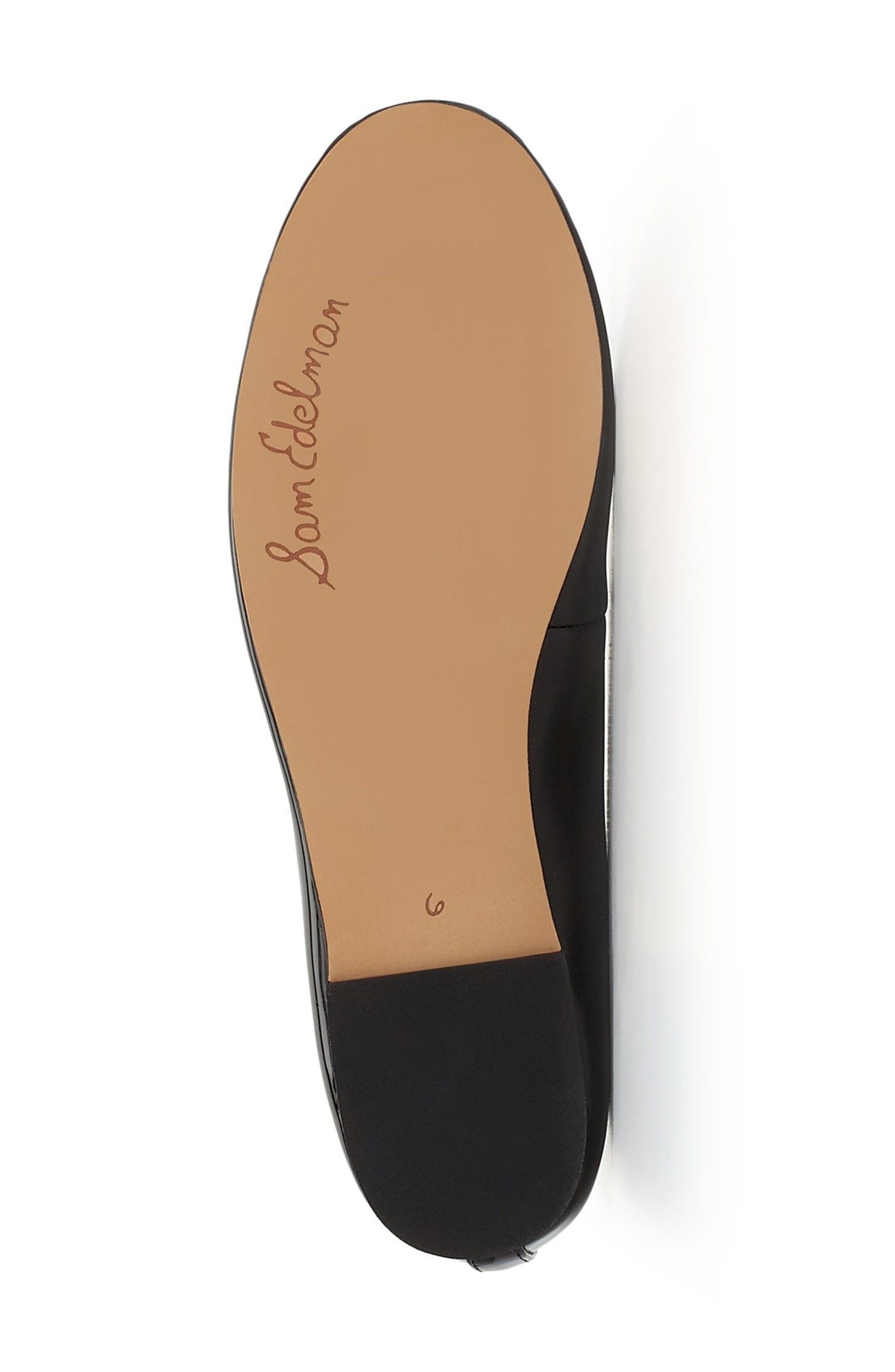 Finley Flat, Alternate, color, BLACK PATENT LEATHER