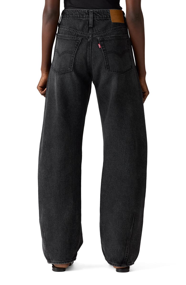Levi's<sup>®</sup> Baggy Dad High Waist Barrel Leg Jeans, Alternate, color, Rebel Edge Barrel