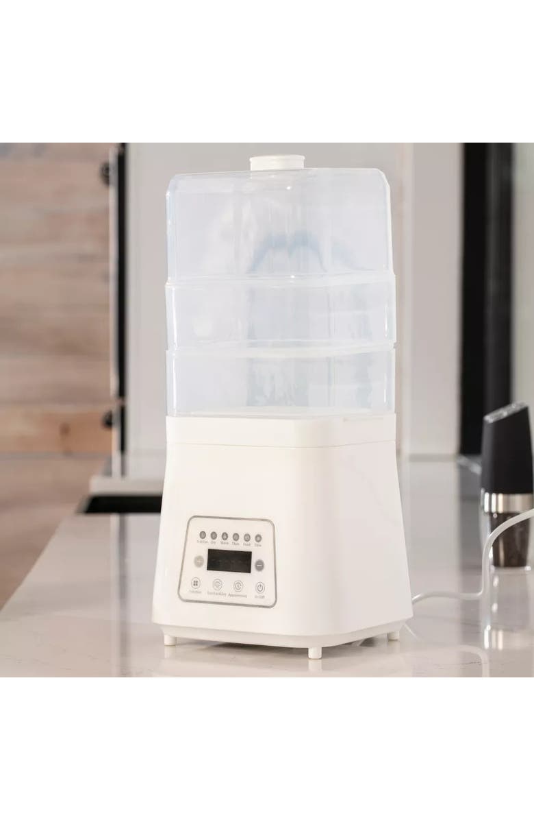 Sperric Premium Fast Baby Bottle Sterilizer and Dryer, Alternate, color, White