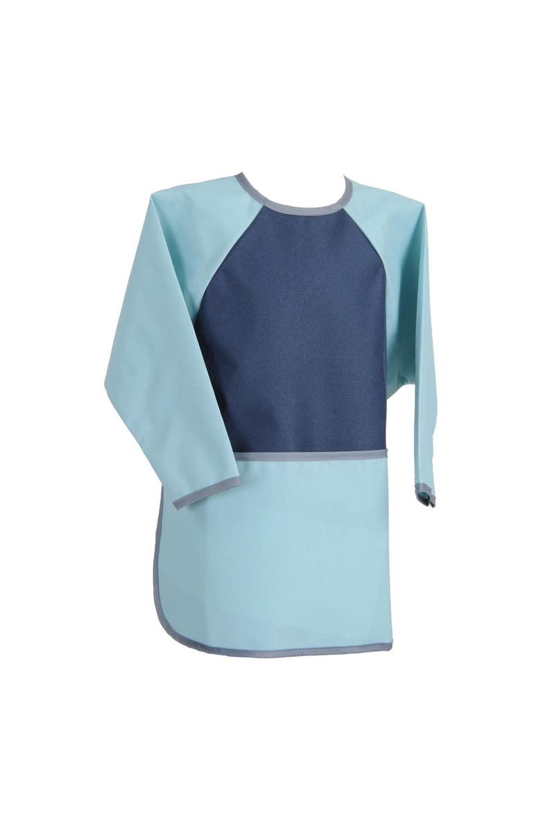 Kaplan Early Learning Toddler Long Sleeve Apron - Set of 4, Alternate, color, Blue