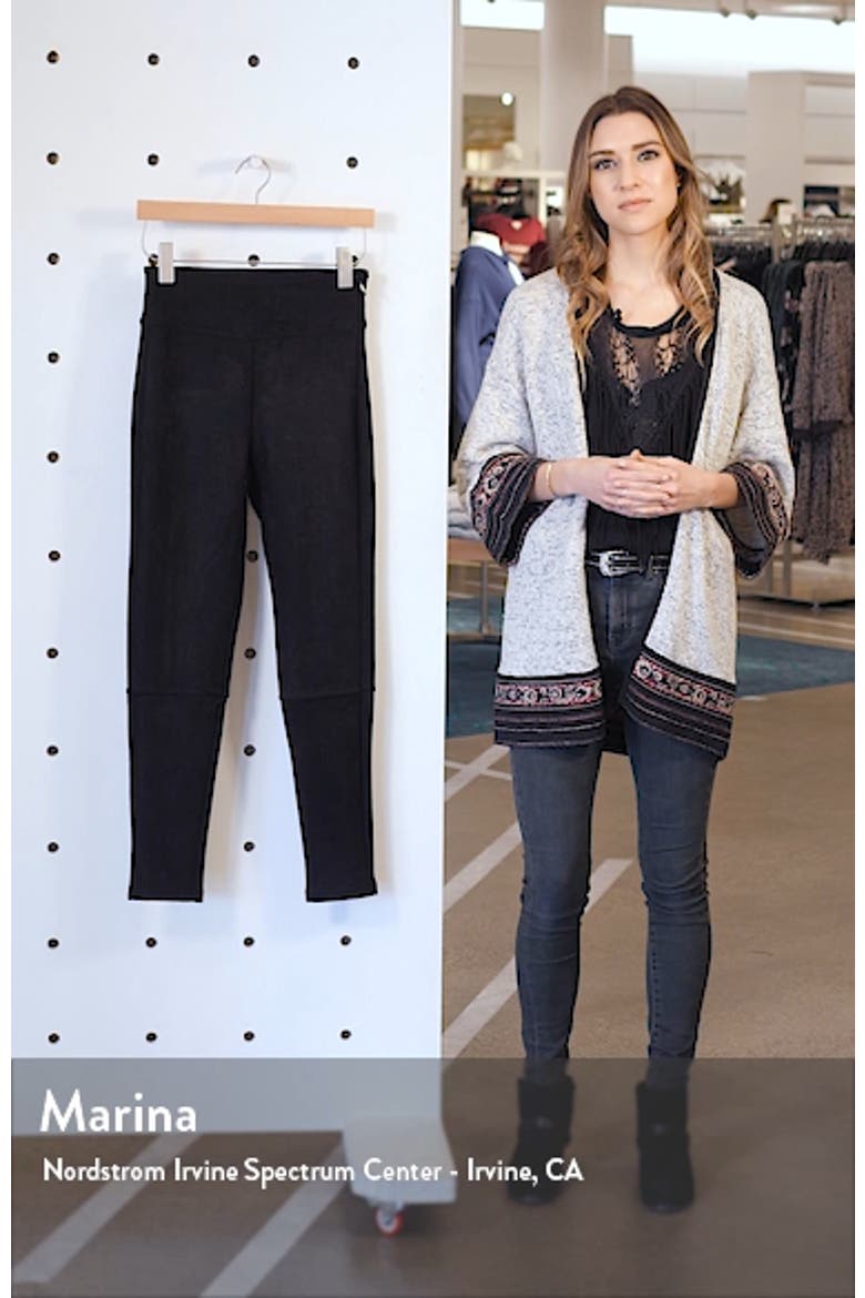 Faux Suede Leggings video