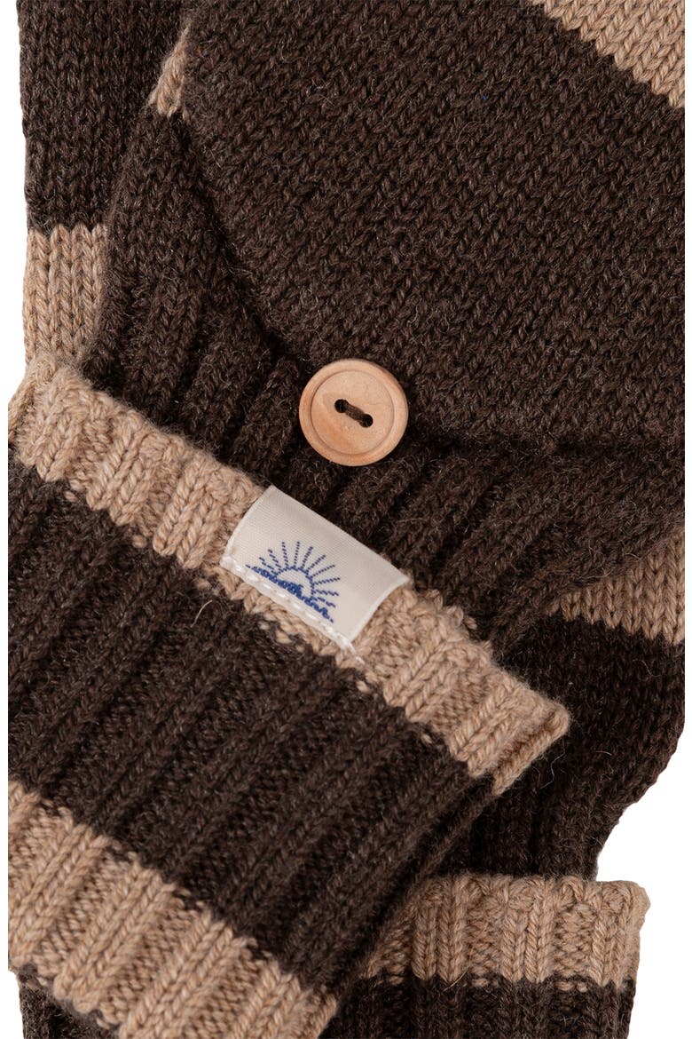 Northshore Pop-Top Gloves, Alternate, color, COFFEE BEAN/ SQUIRREL