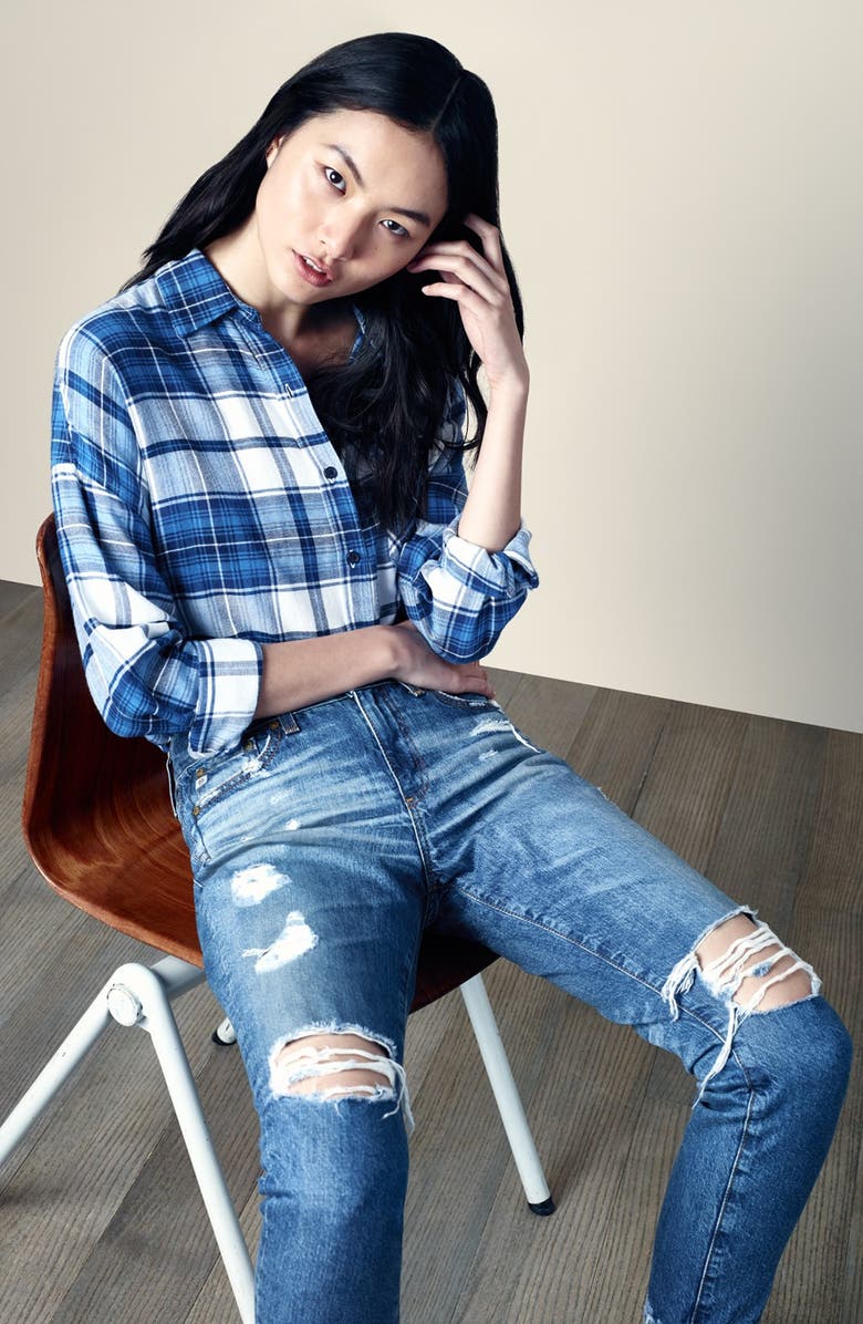 AG 'The Beau' Skinny Boyfriend Jeans, Alternate, color,