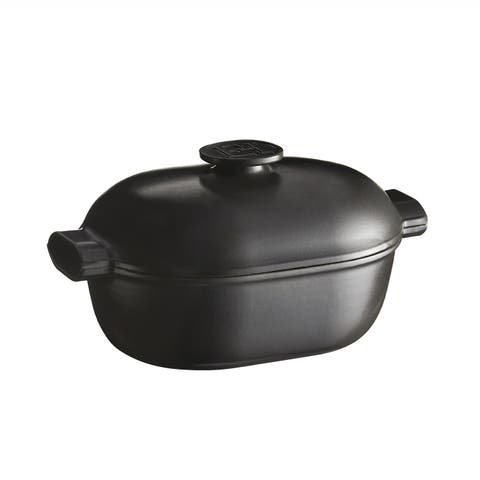 Delight 4.3 Quart Oval Dutch Oven, Slate