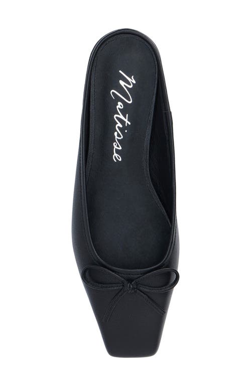 Matisse Remy Square Toe Mule In Black