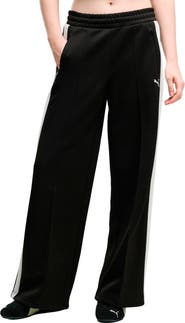 PUMA T7 Wide Leg Track Pants