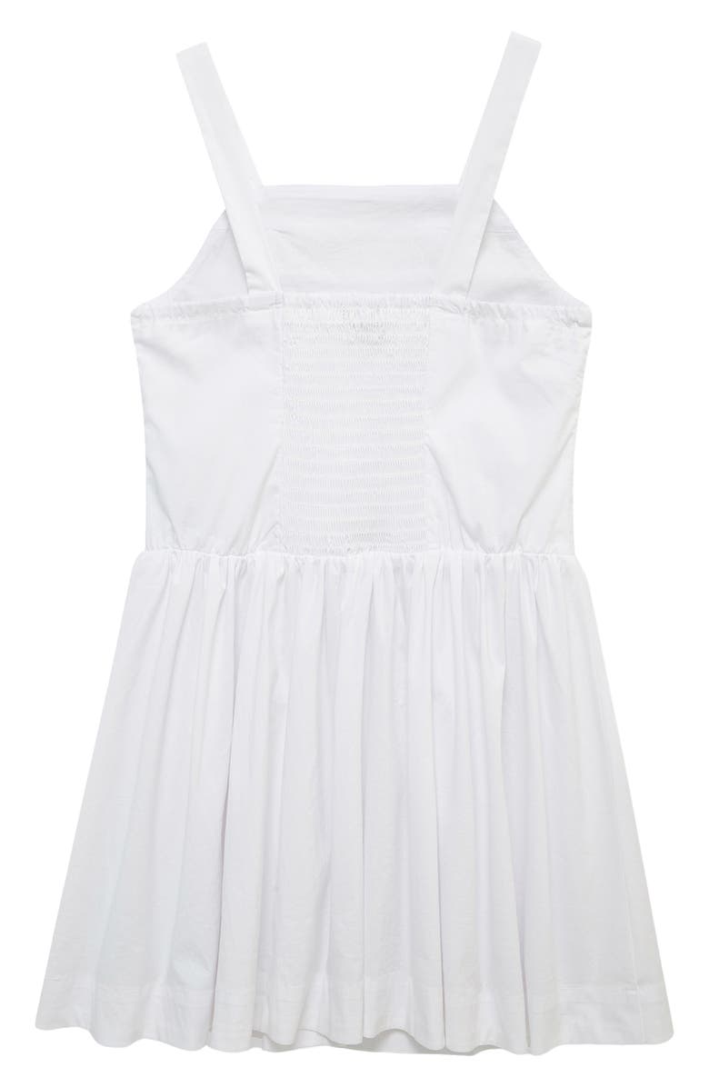 Habitual Kids Kids' Cotton Blend Fit & Flare Sundress, Alternate, color, White