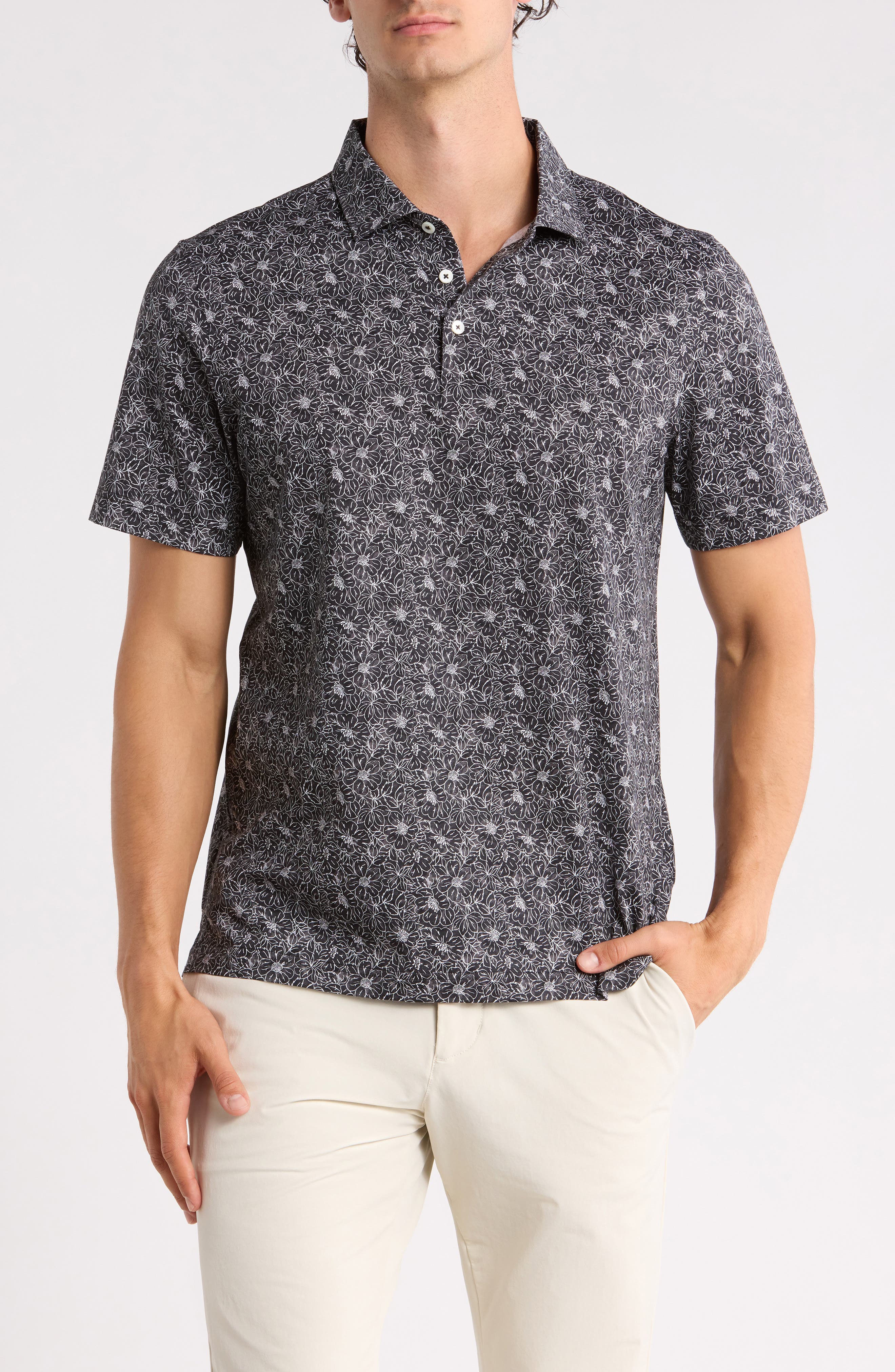 Bugatchi Short Sleeve Polo
