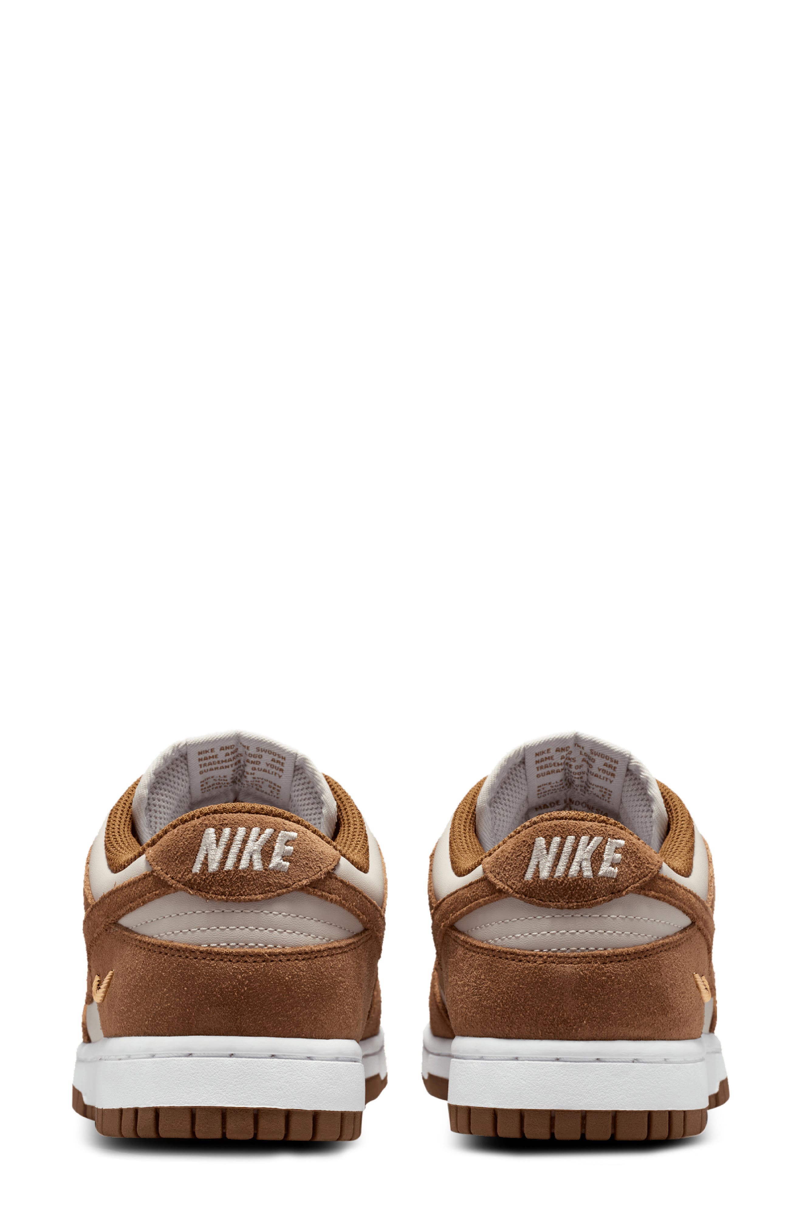 Dunk Low Basketball Sneaker, Alternate, color, LIGHT TAN/ CREAM/ WHITE/ TAN