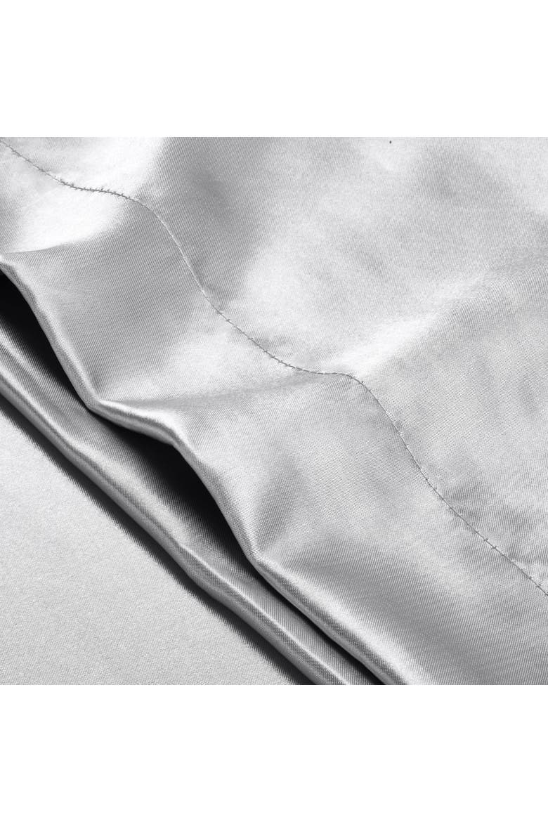 19 Momme 100% Mulberry Silk Pillowcase, Set of 2, Alternate, color, Silver