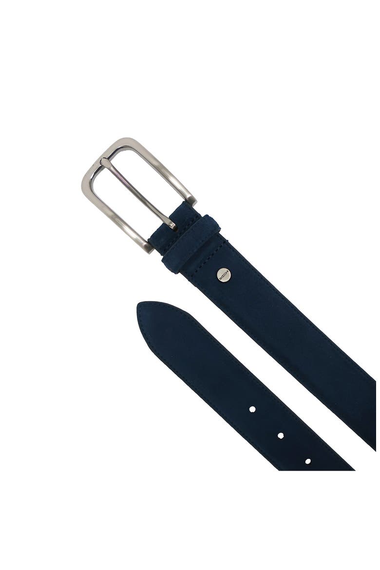 Suede Belt, Alternate, color, NAVY