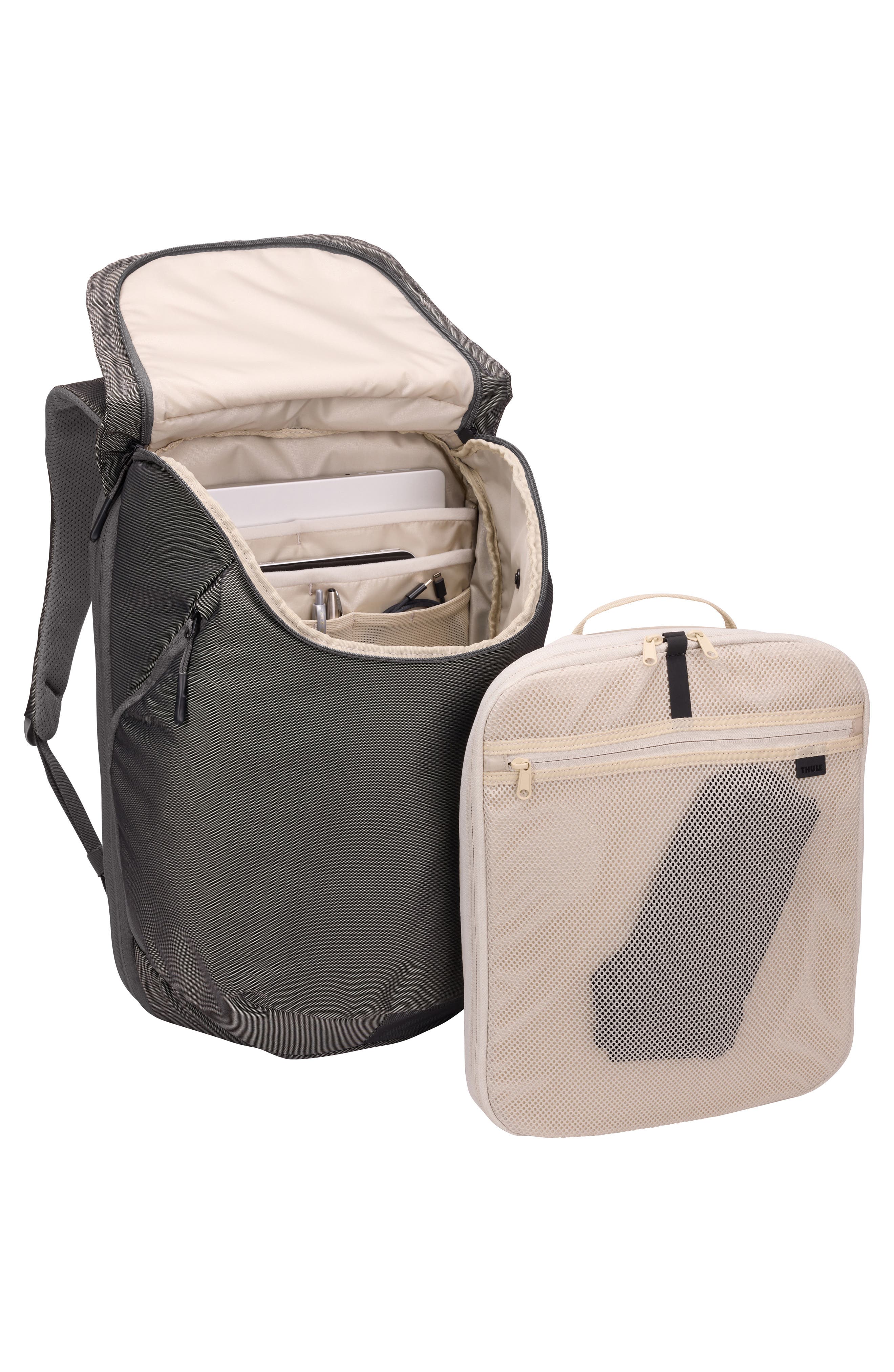 Thule Subterra 2 Water Resistant Travel Backpack, Alternate, color, Vetiver Gray