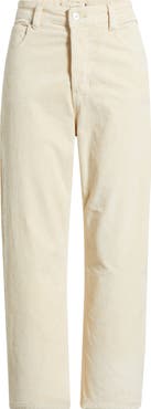 Free People Deep Trance Corduroy Wide Leg Ankle Pants