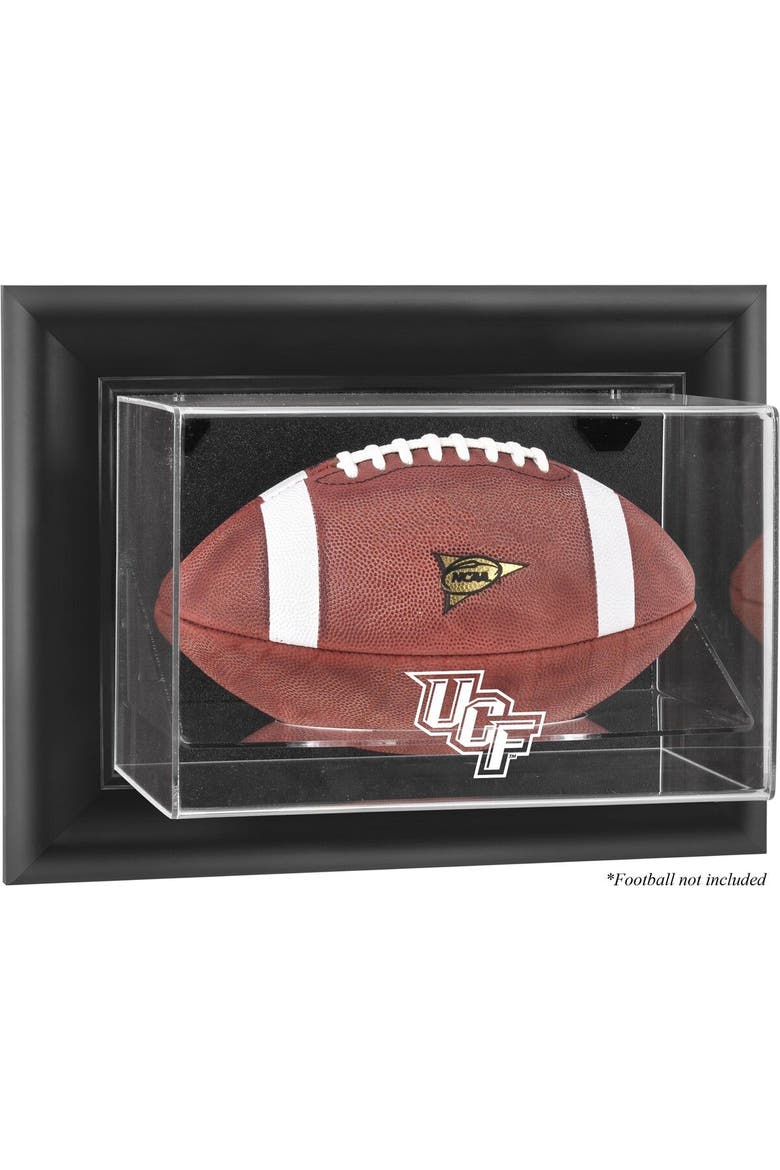 UCF Knights Black Framed Wall-Mountable Football Display Case, Main, color, Black