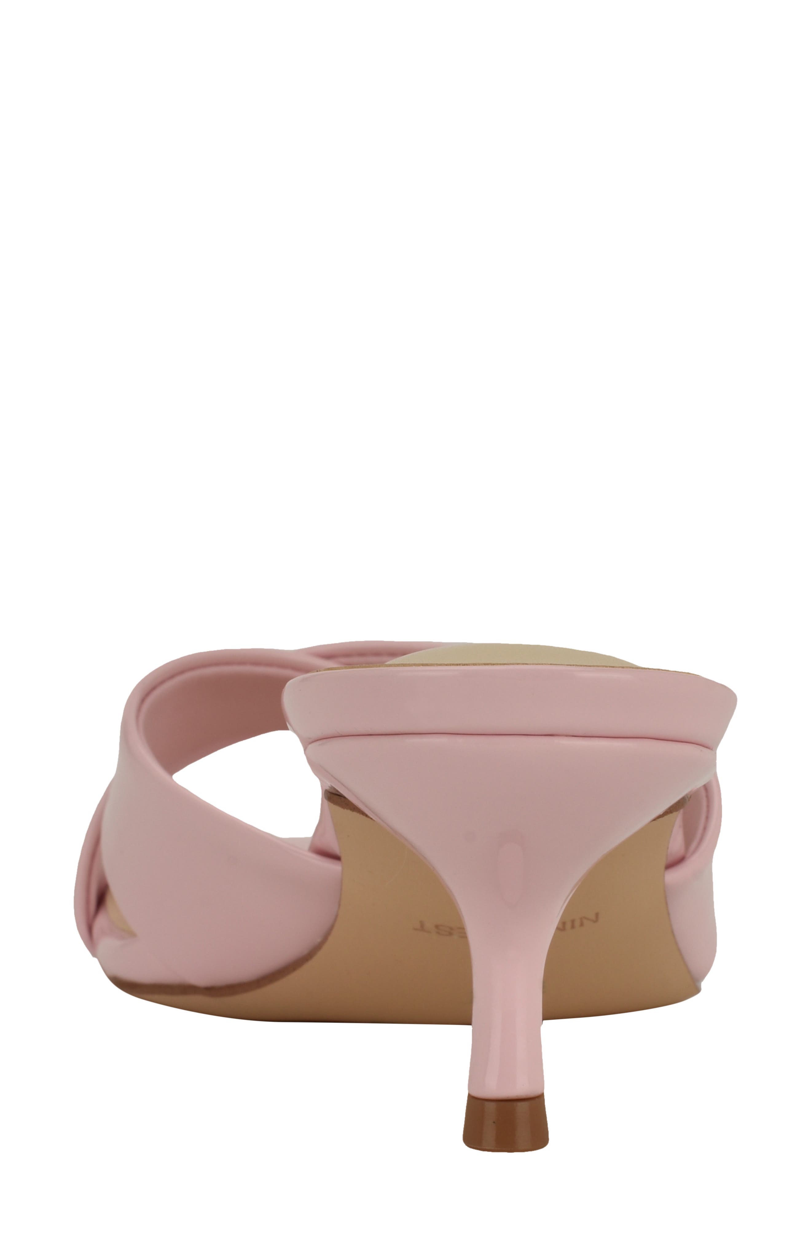 Nine West Merlana Kitten Heel Sandal, Alternate, color, Light Pink