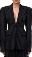 Naked Wardrobe Pinstripe Blazer