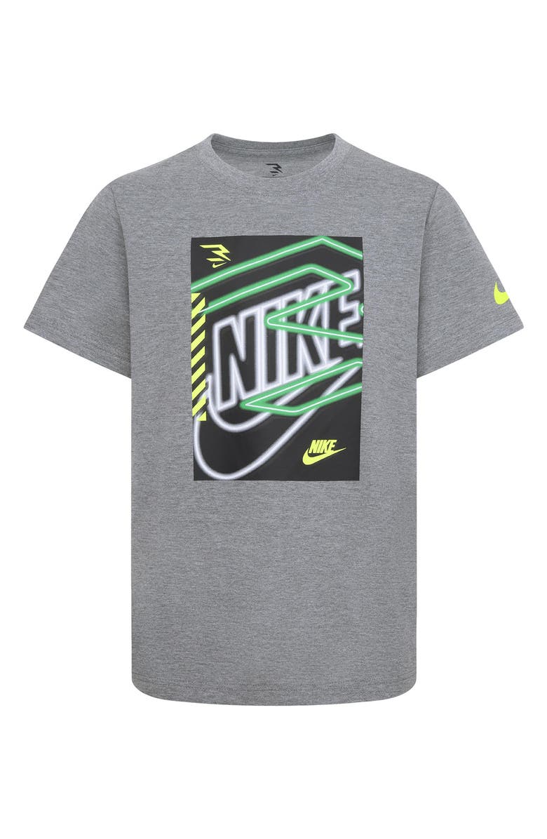 3 Brand Kids' Three x Three Graphic Crew T-Shirt, Main, color, 