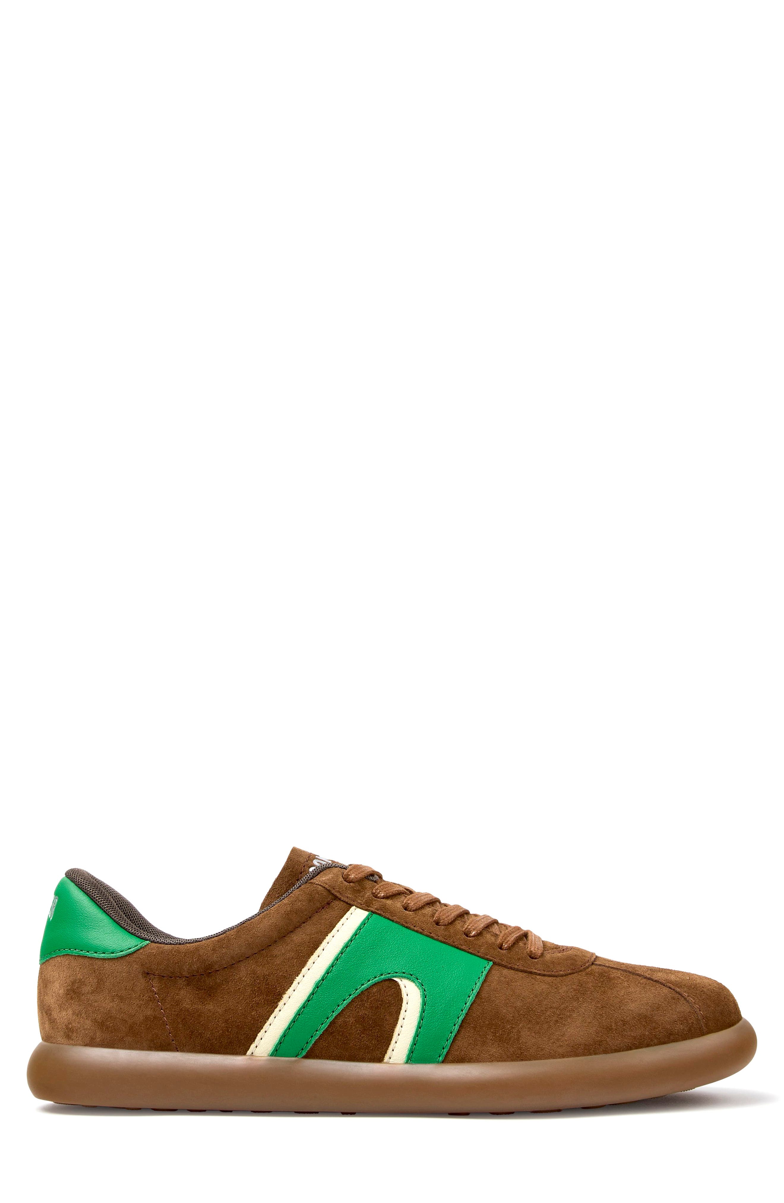 Pelotas Soller Leather Sneaker, Alternate, color, MEDIUM BROWN