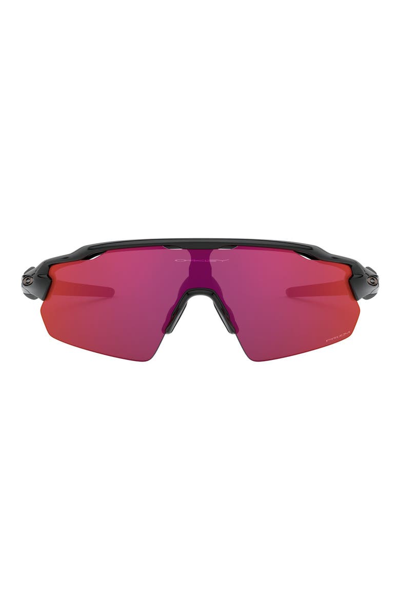 Radar® EV Pitch® 38mm Shield Sunglasses, Main, color, BLACK/ PURPLE PINK