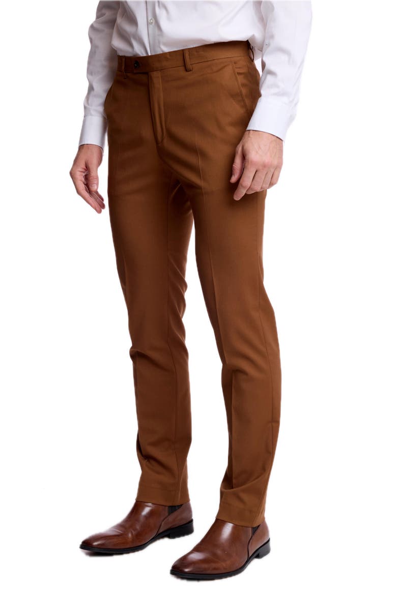 Downing Slim Fit Stretch Pants, Alternate, color, PECAN