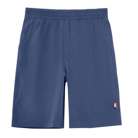 Baby Boys Soft Stretch UPF 50+ Recycled Polyester Below-the-Knee Printed Swim Board Shorts