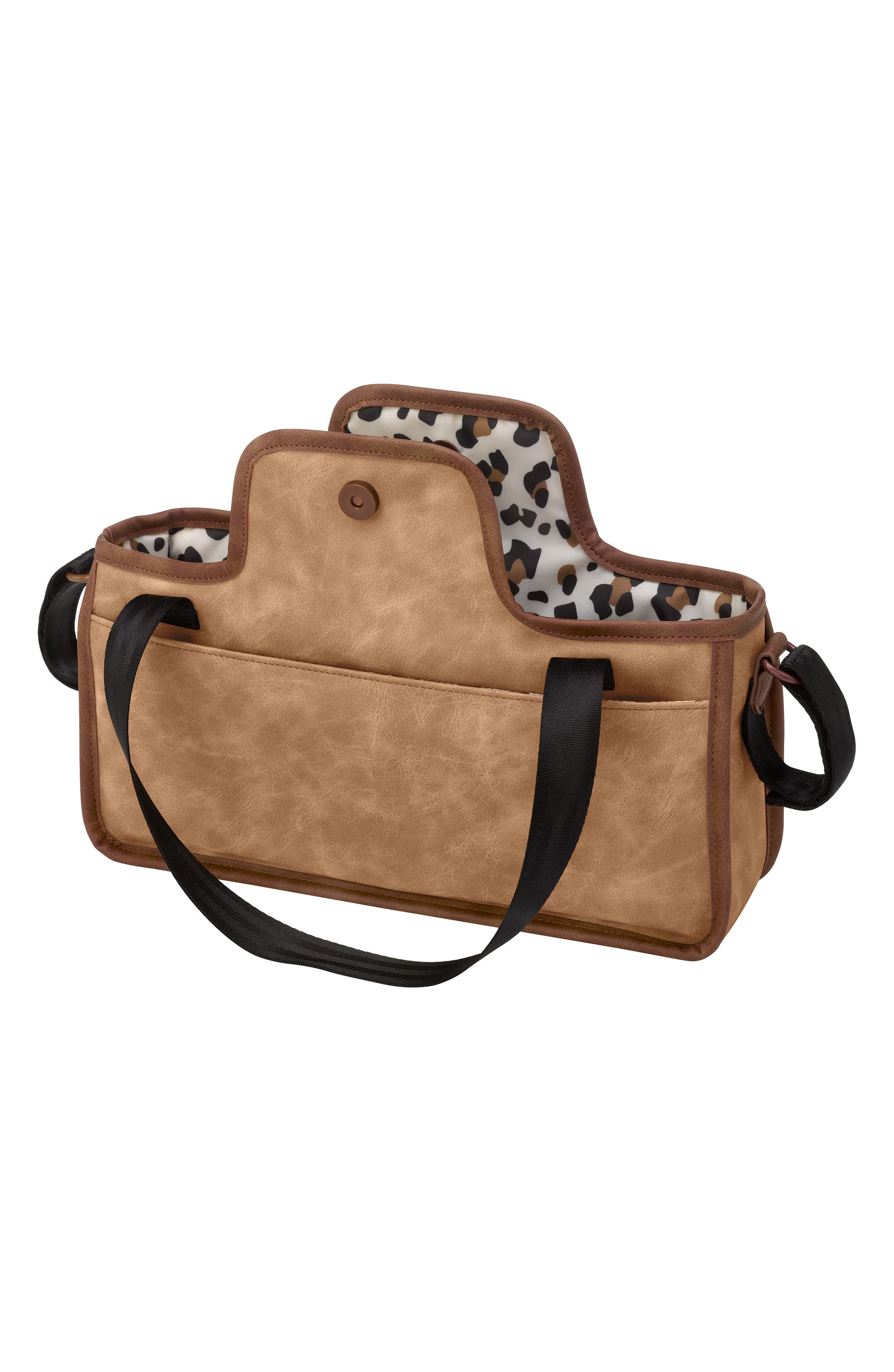 Petunia Pickle Bottom Wander Stroller Caddy, Alternate, color, Brown